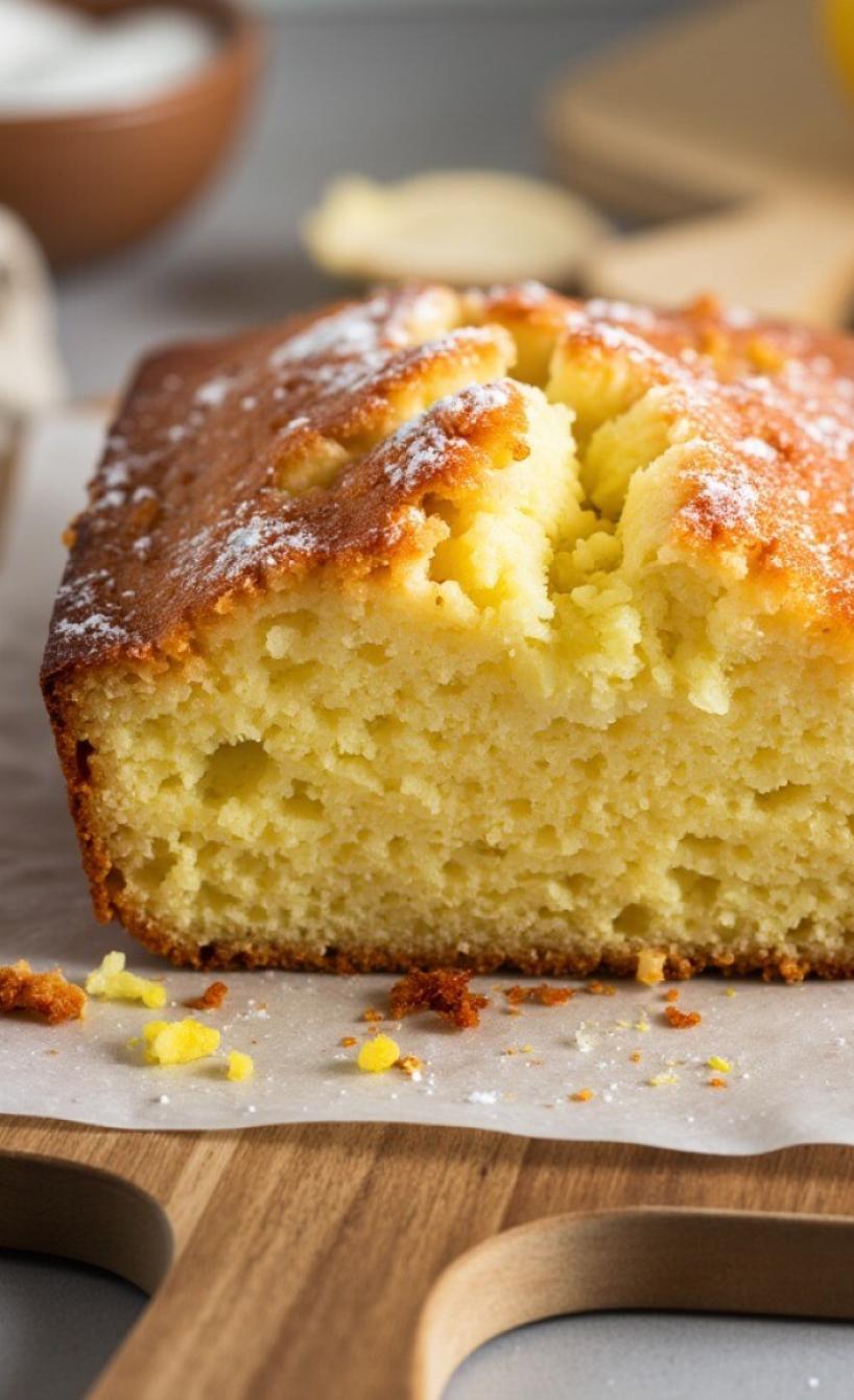 Saftiger Zitronen-Pfundskuchen