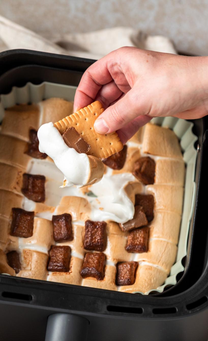 Air Fryer S’mores Dip