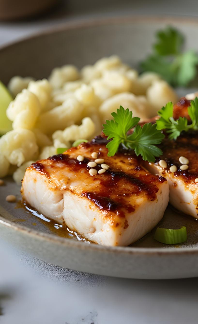 Airfryer Asiatischer Kabeljau