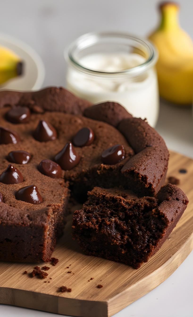 Saftiger Bananen-Brownie-Kuchen