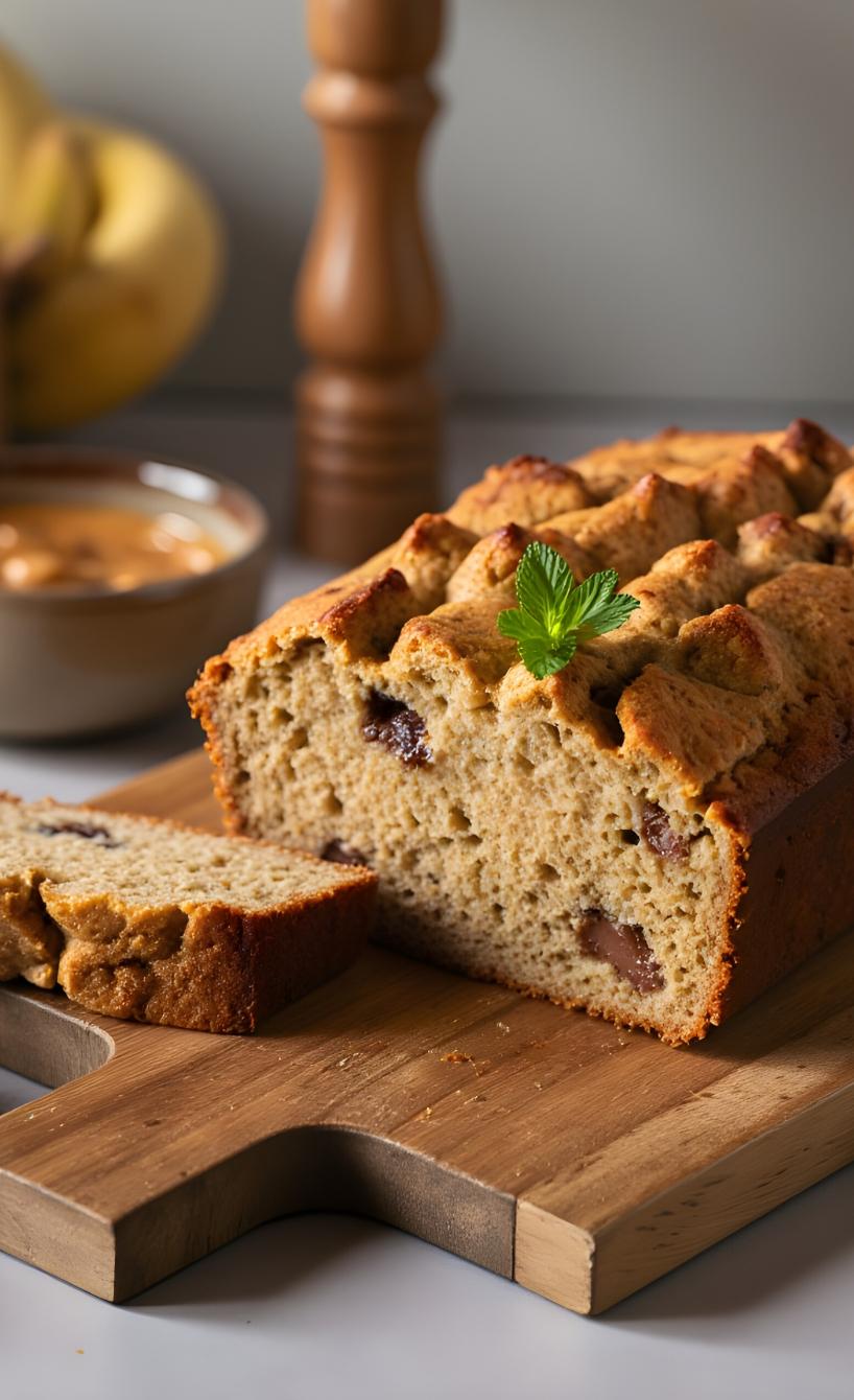Bananenbrot mit Keksen