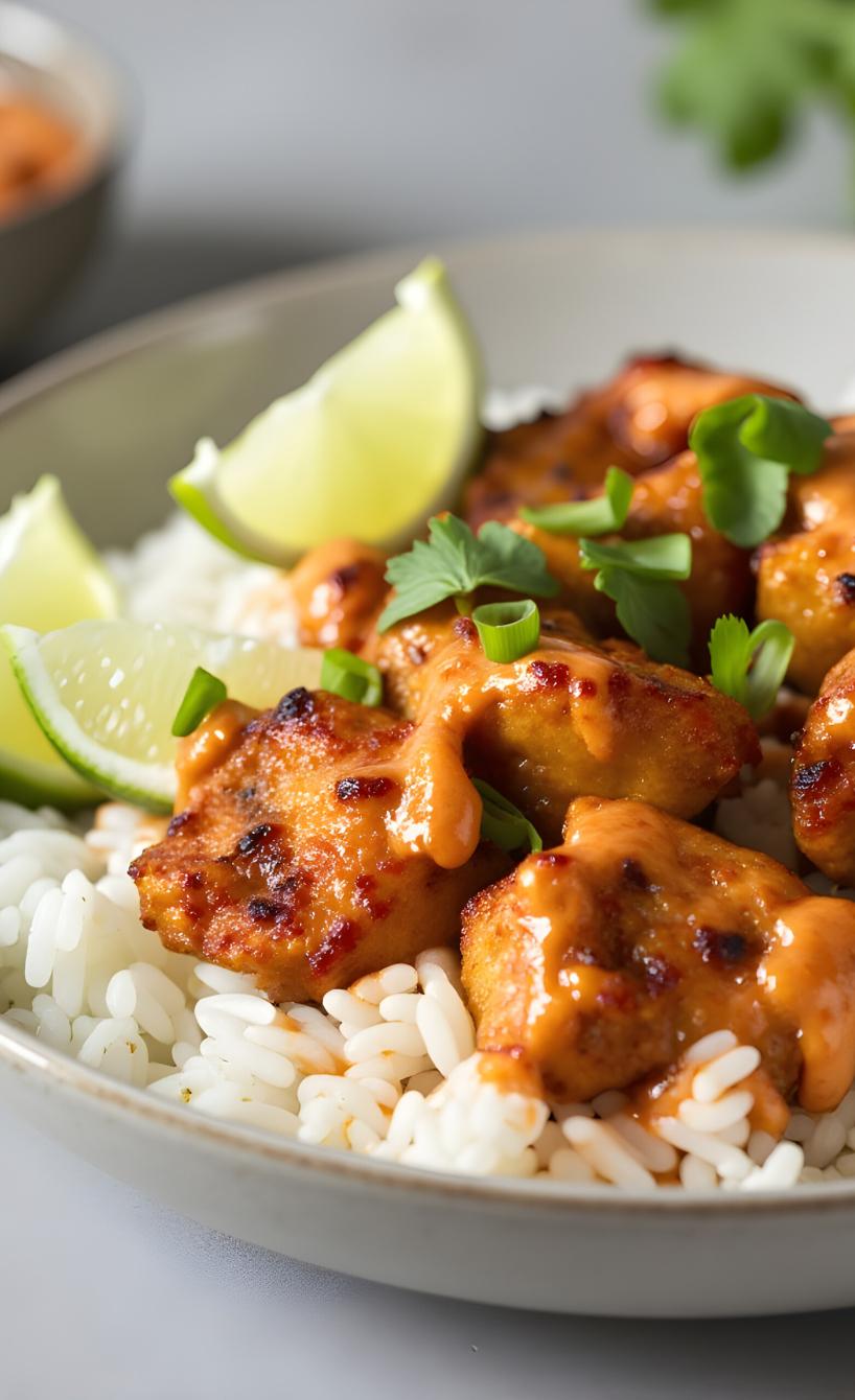 Saftige Hähnchenbrust Bang Bang-Style