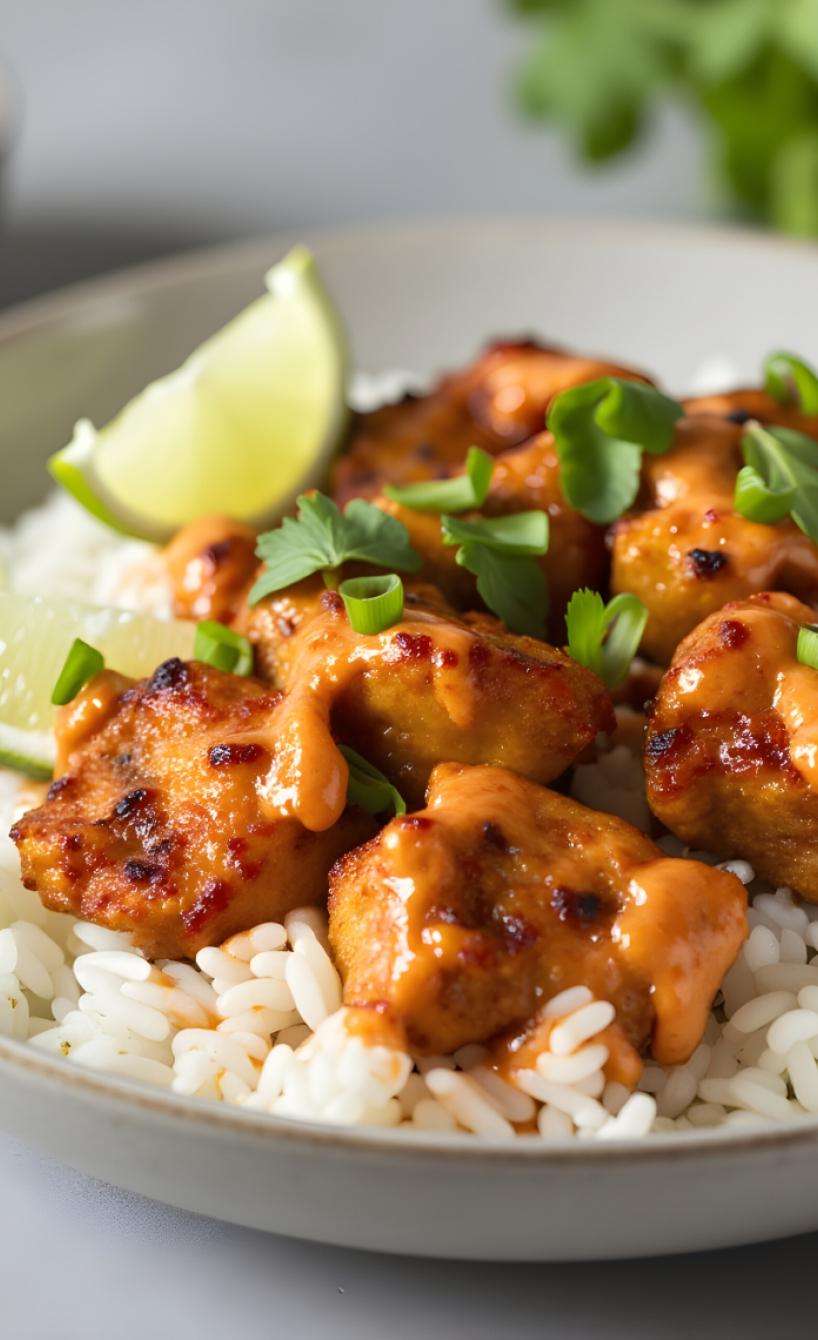 Saftige Hähnchenbrust Bang Bang-Style