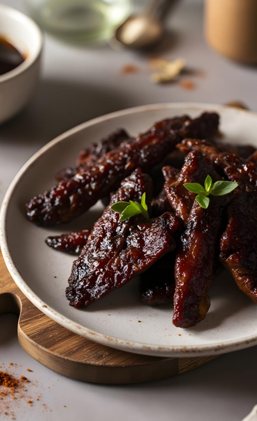 Original Beef Jerky im Airfryer: Würzigen Snack einfach selber machen