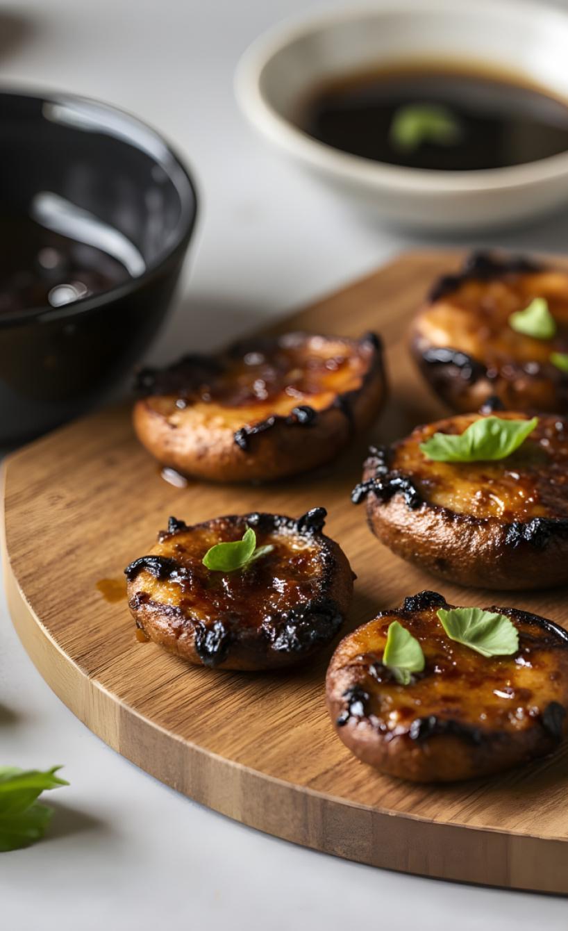 Balsamico-Champignons: Schnelle Geschmacksexplosion aus dem Airfryer