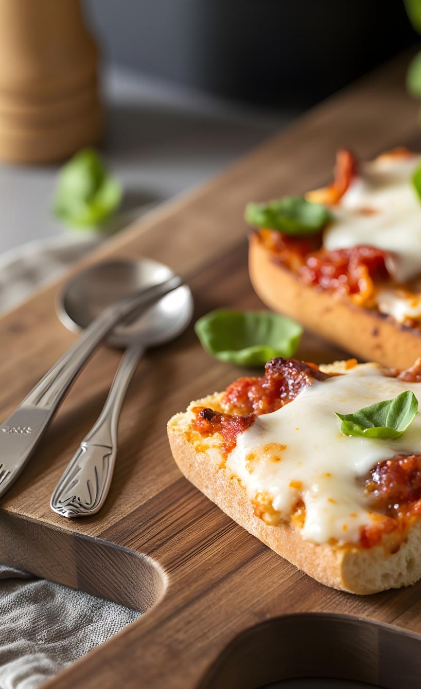 Airfryer Chorizo-Mozzarella-Brot