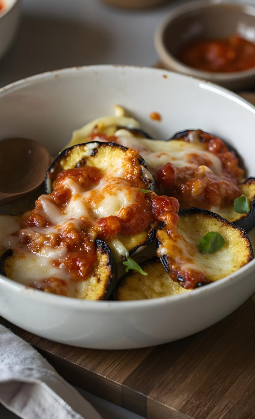 Würzigen Gemüseauflauf mit Parmesan einfach im Airfryer zaubern