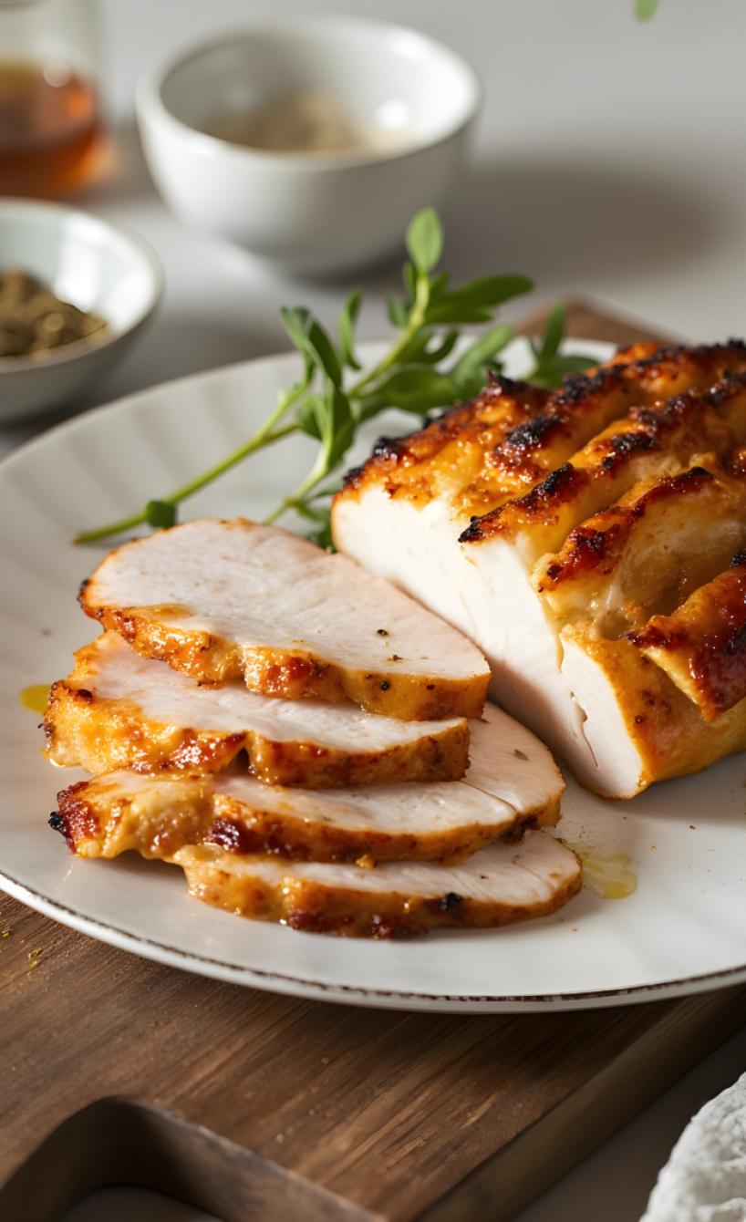 Zarte Putenbrust im Airfryer