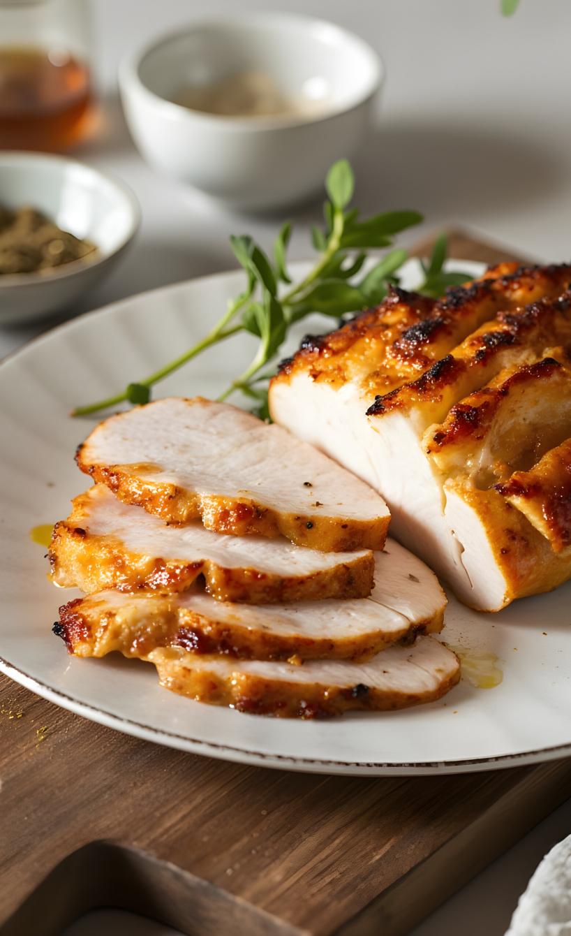 Zarte Putenbrust im Airfryer