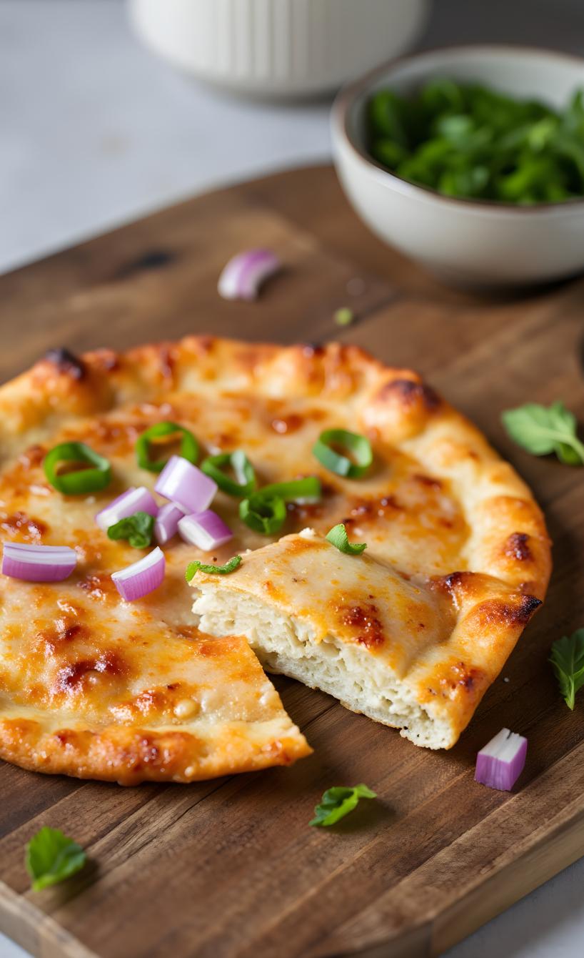 High-Protein Air Fryer Flammkuchen