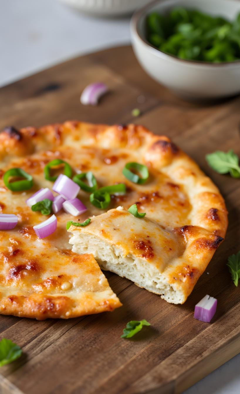 High-Protein Air Fryer Flammkuchen