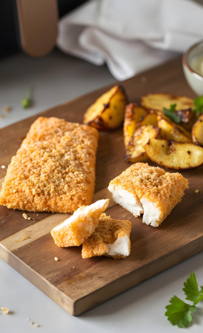 Knusperfisch & Bratkartoffeln Airfryer