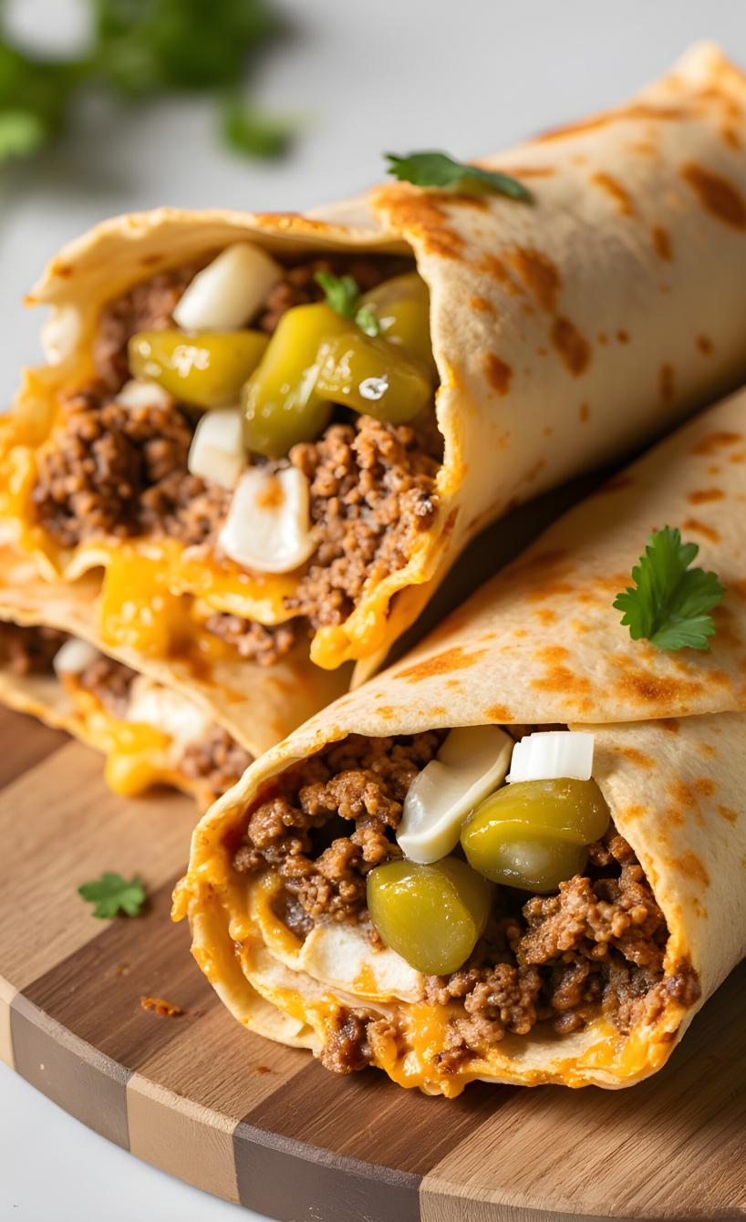 Knusprige Big-Mac-Wraps