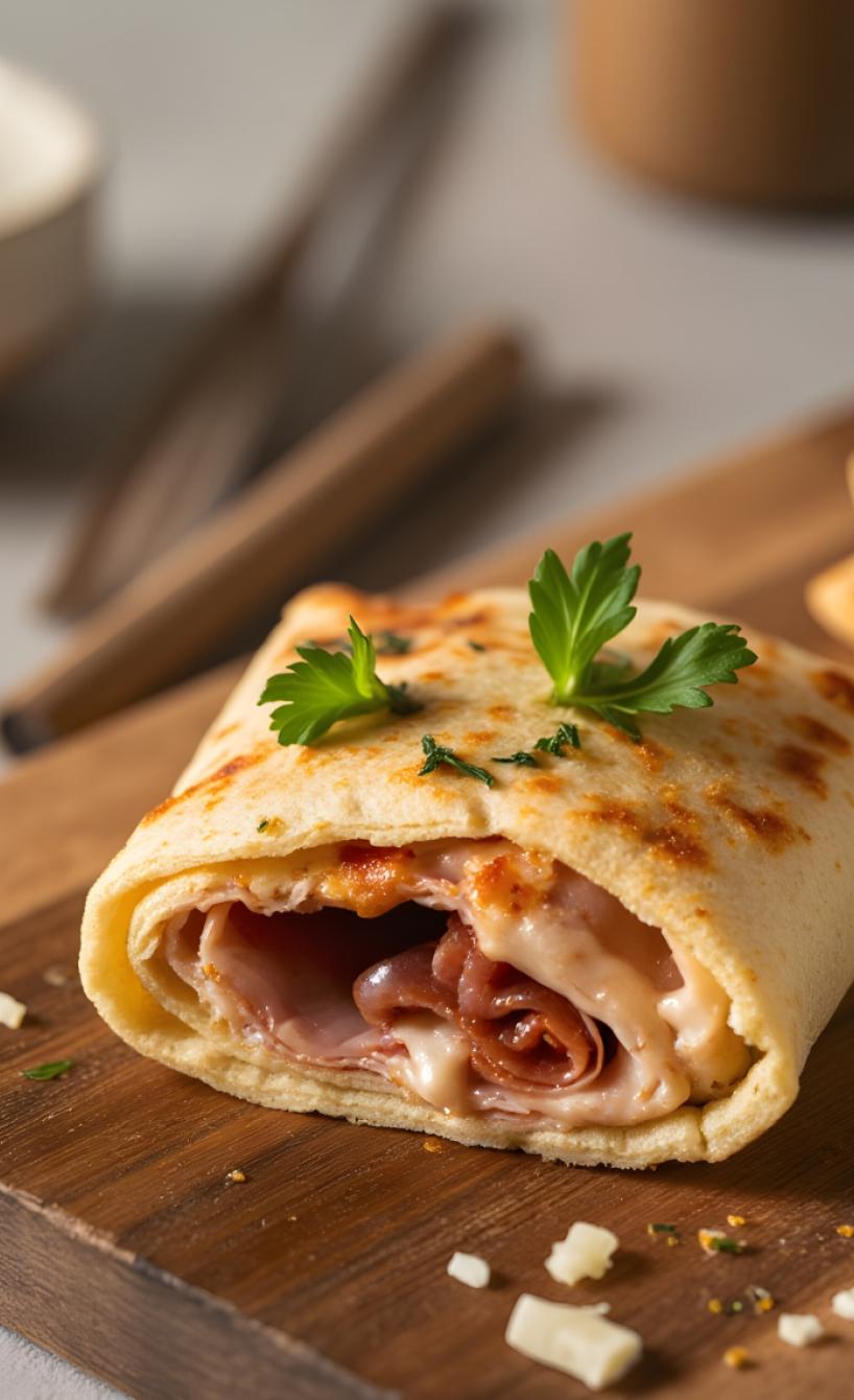 Knuspriger Airfryer-Tortilla-Snack