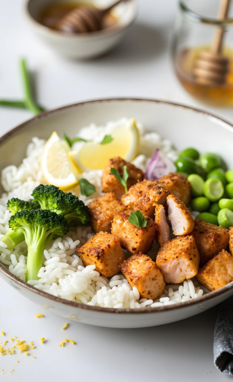 Knuspriger Lachs mit Brokkoli