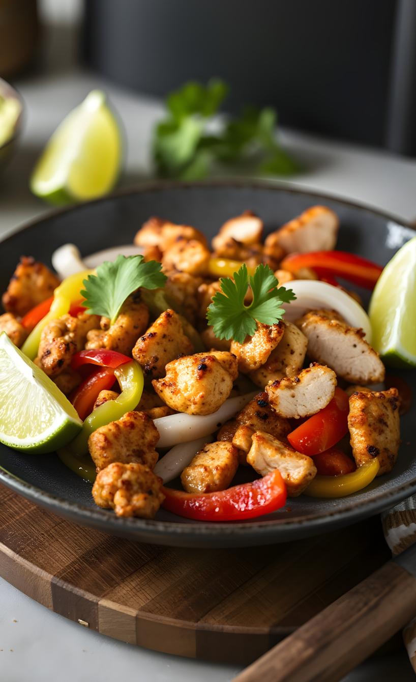 Airfryer Hähnchen-Fajitas
