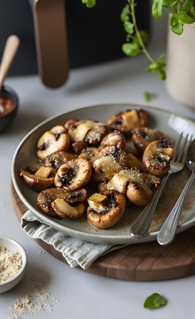 Airfryer mushrooms