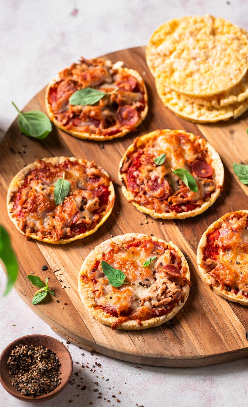 Knusprige Maiswaffel-Piccolini zum Snacken