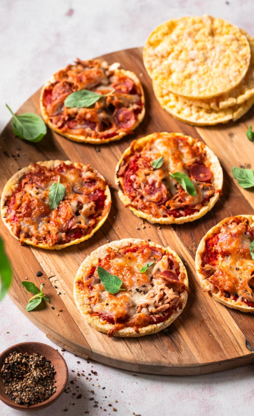 Knusprige Maiswaffel-Piccolini zum Snacken