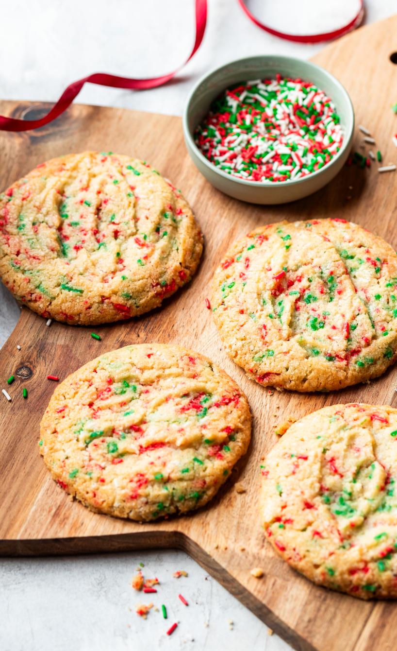 Christmas Cookies mit Streuseln