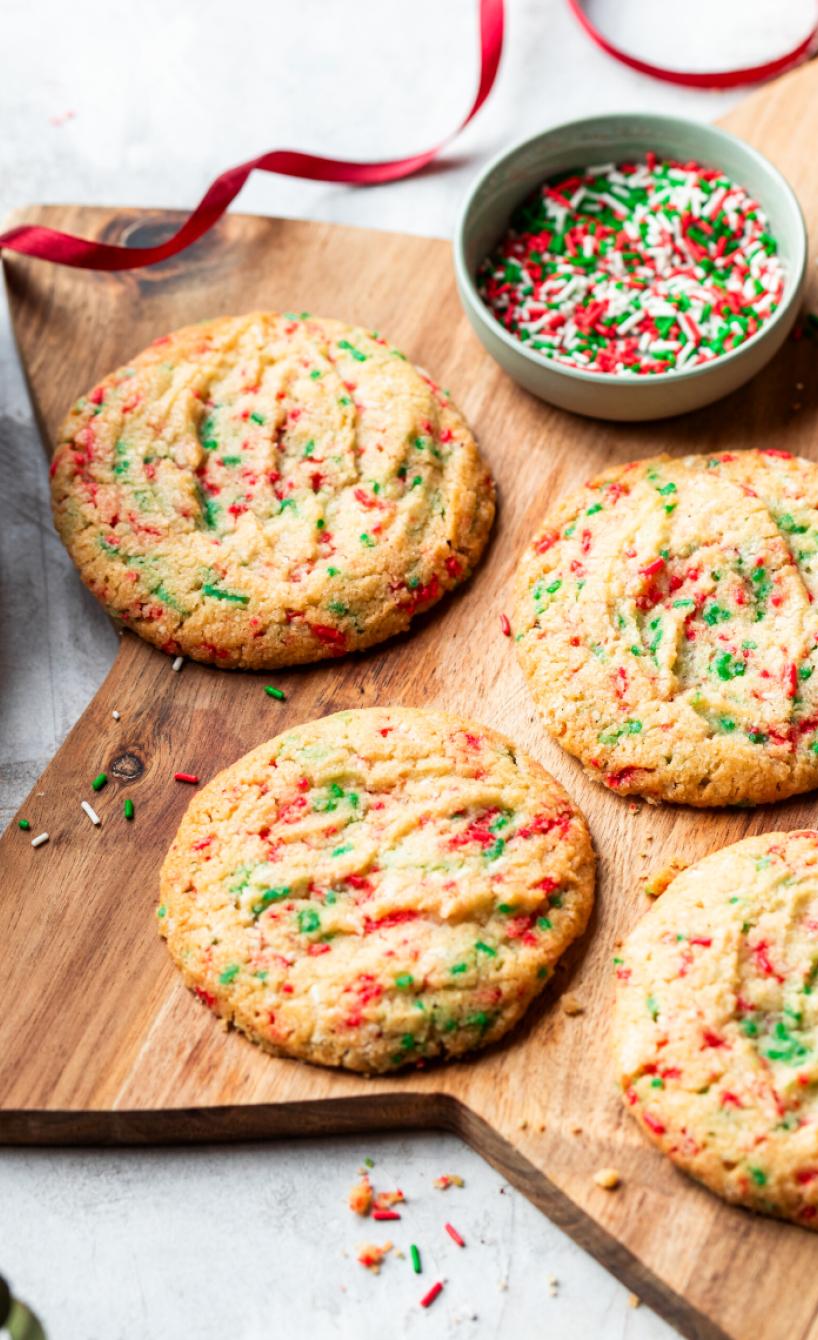 Christmas Cookies mit Streuseln