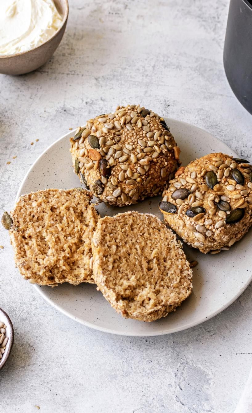 Hafer-Proteinchen aus dem Airfryer
