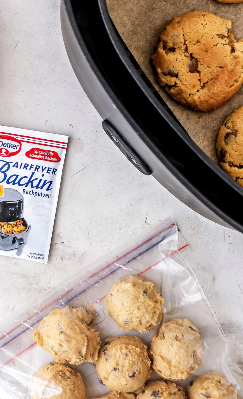 Notfall-Cookies aus dem Airfryer