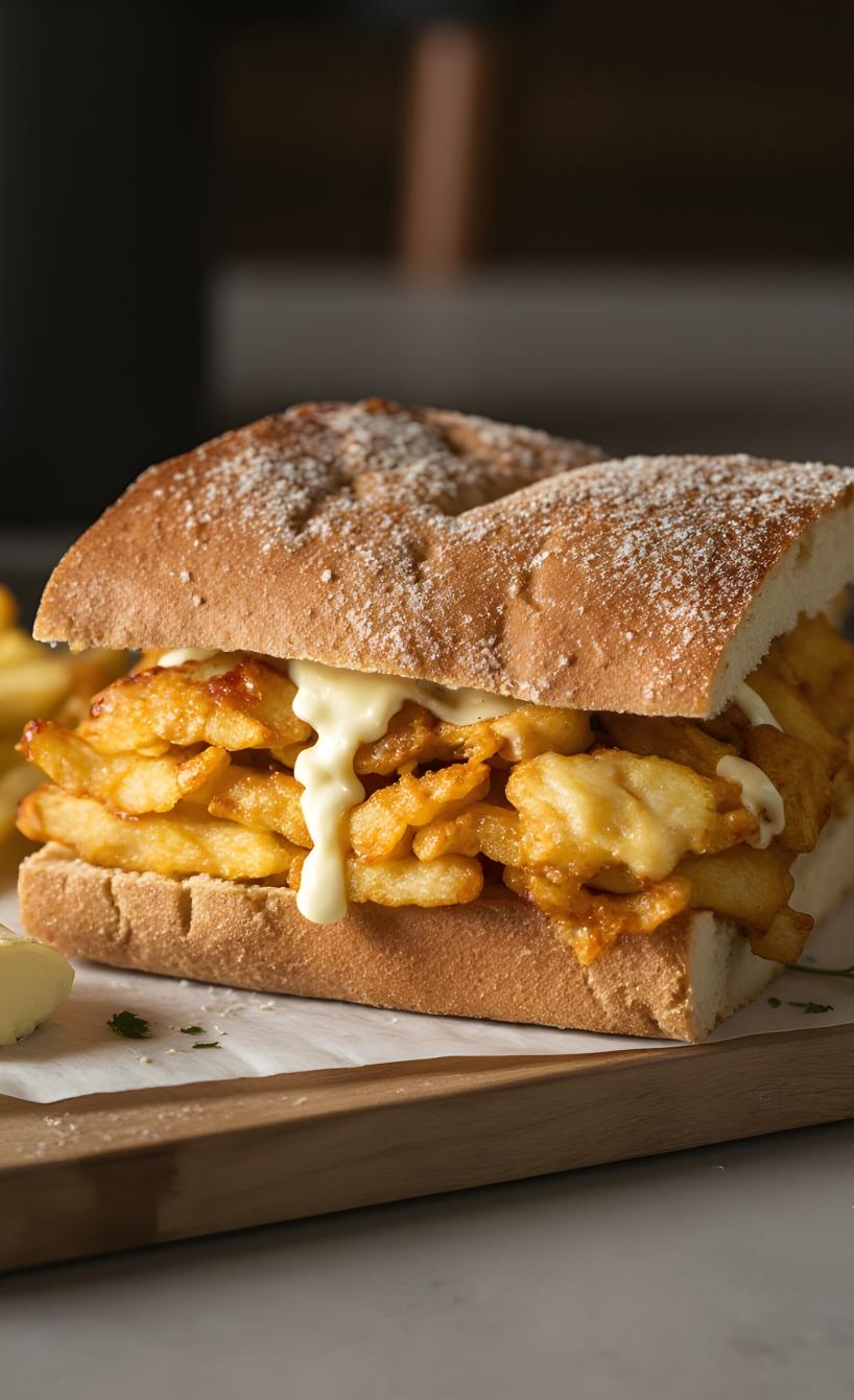 Pommes-Chips-Sandwich