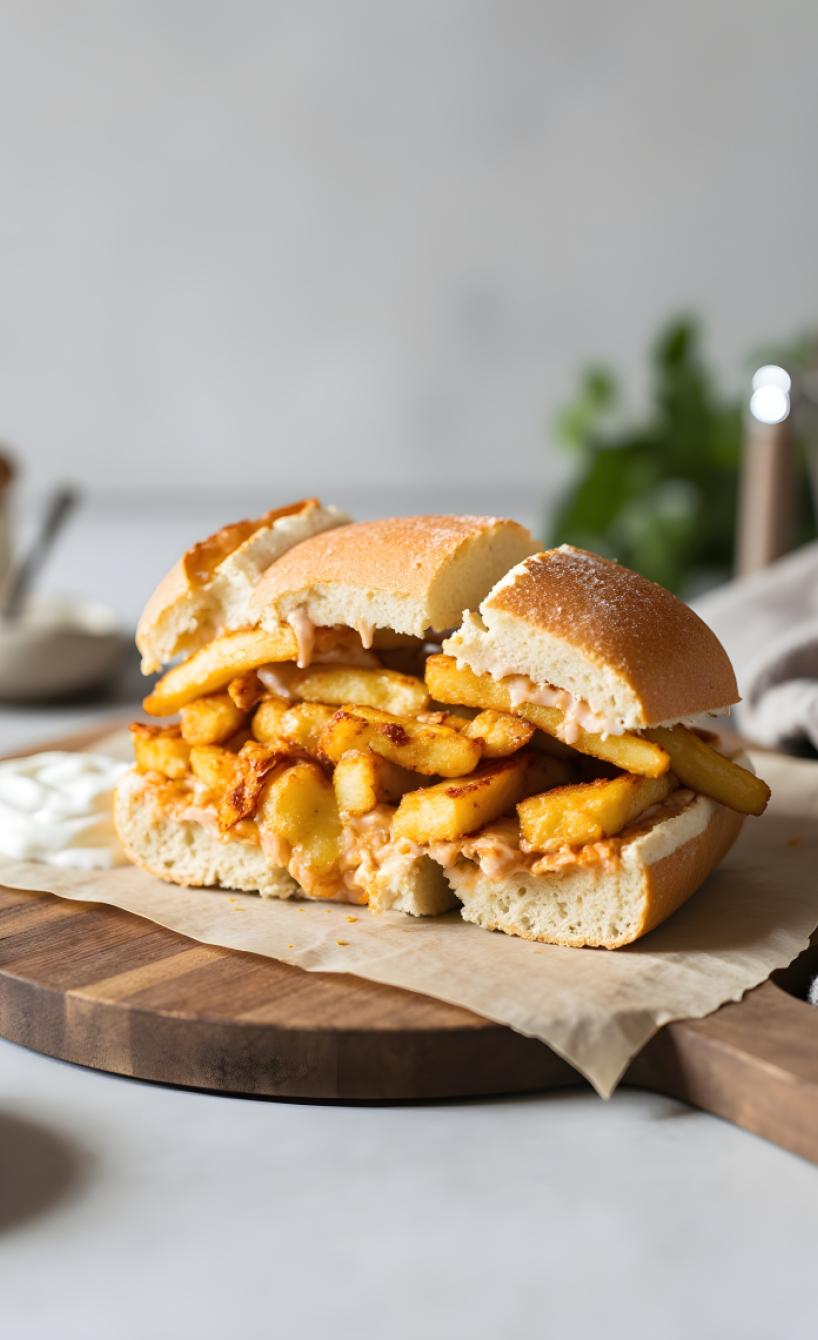 Pommes-Chips-Sandwich