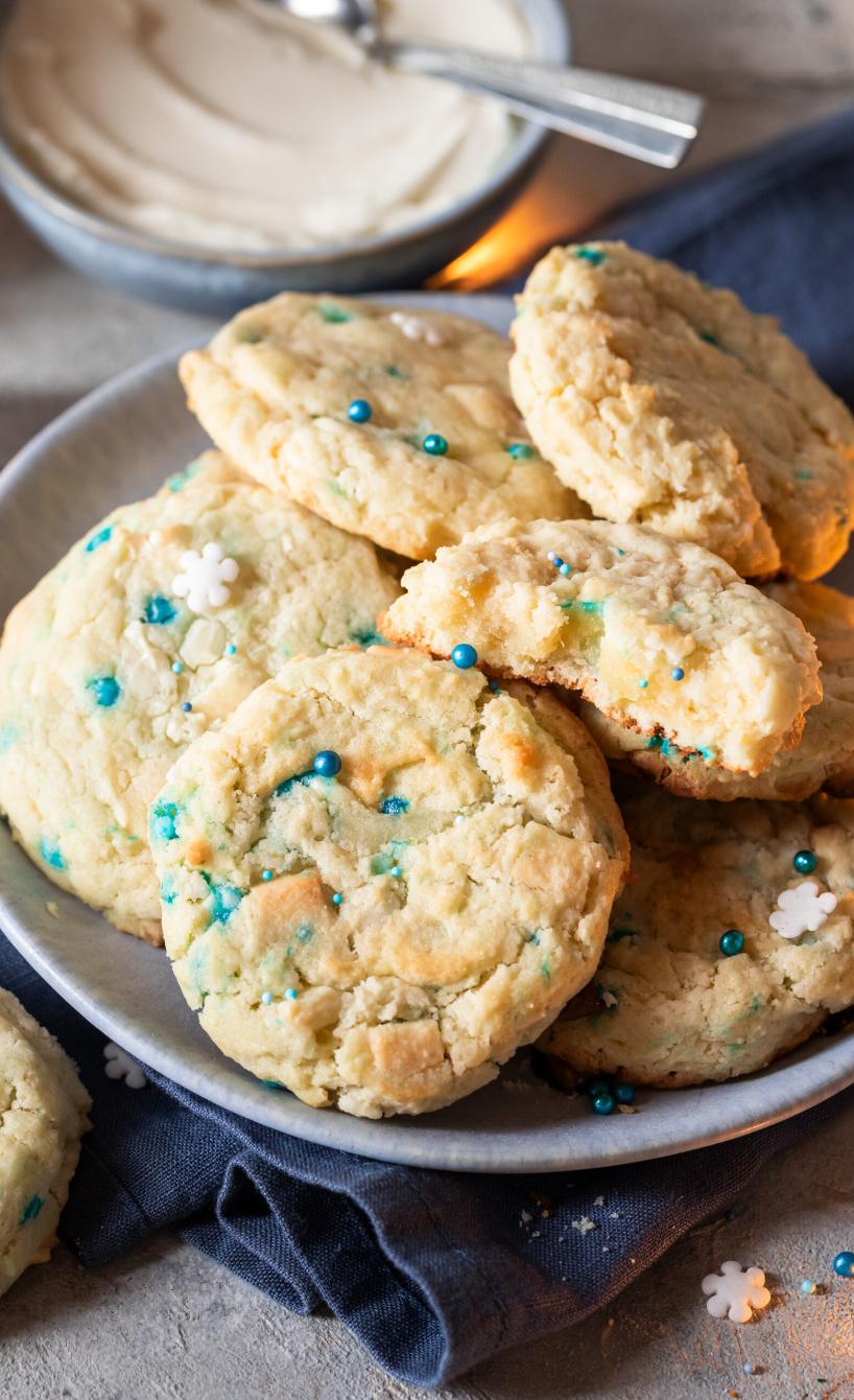 Schneesturm-Cookies mit Philadelphia