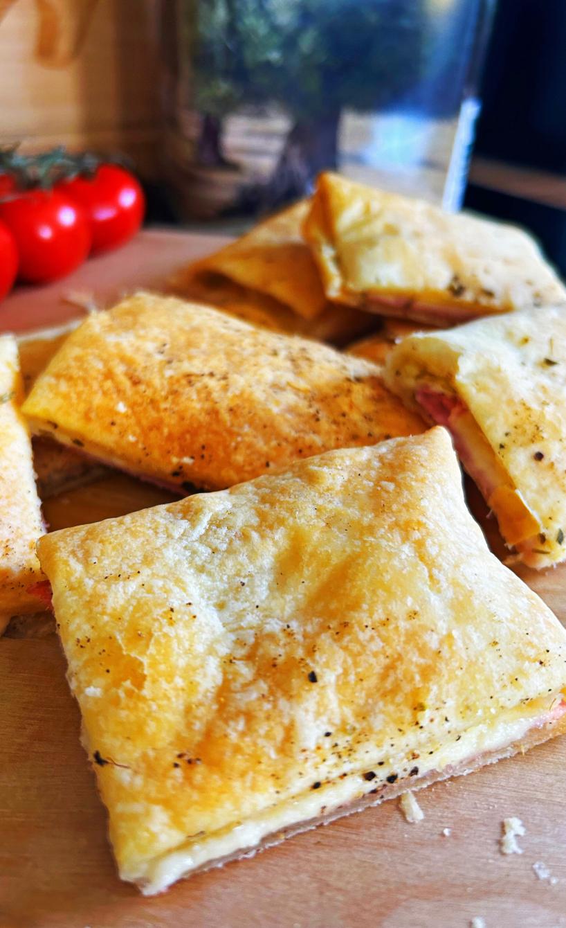 Schnelle Blätterteigtaschen