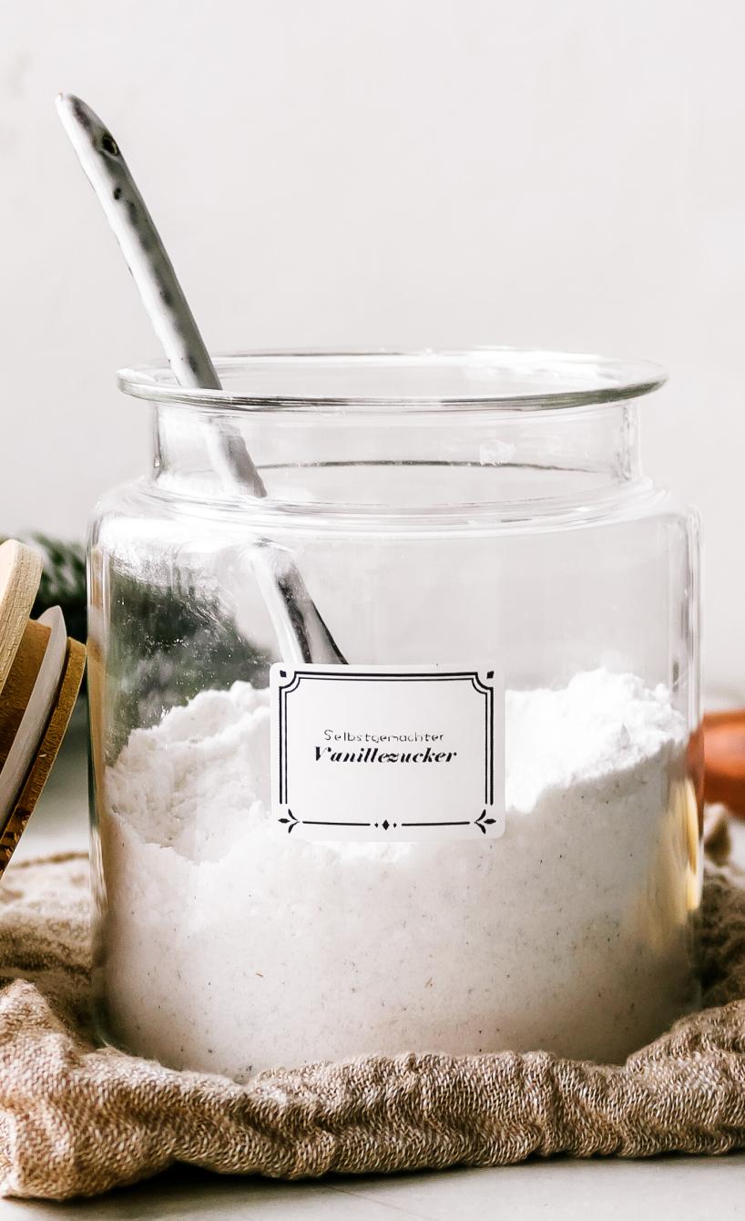 Basisrezept Vanillezucker