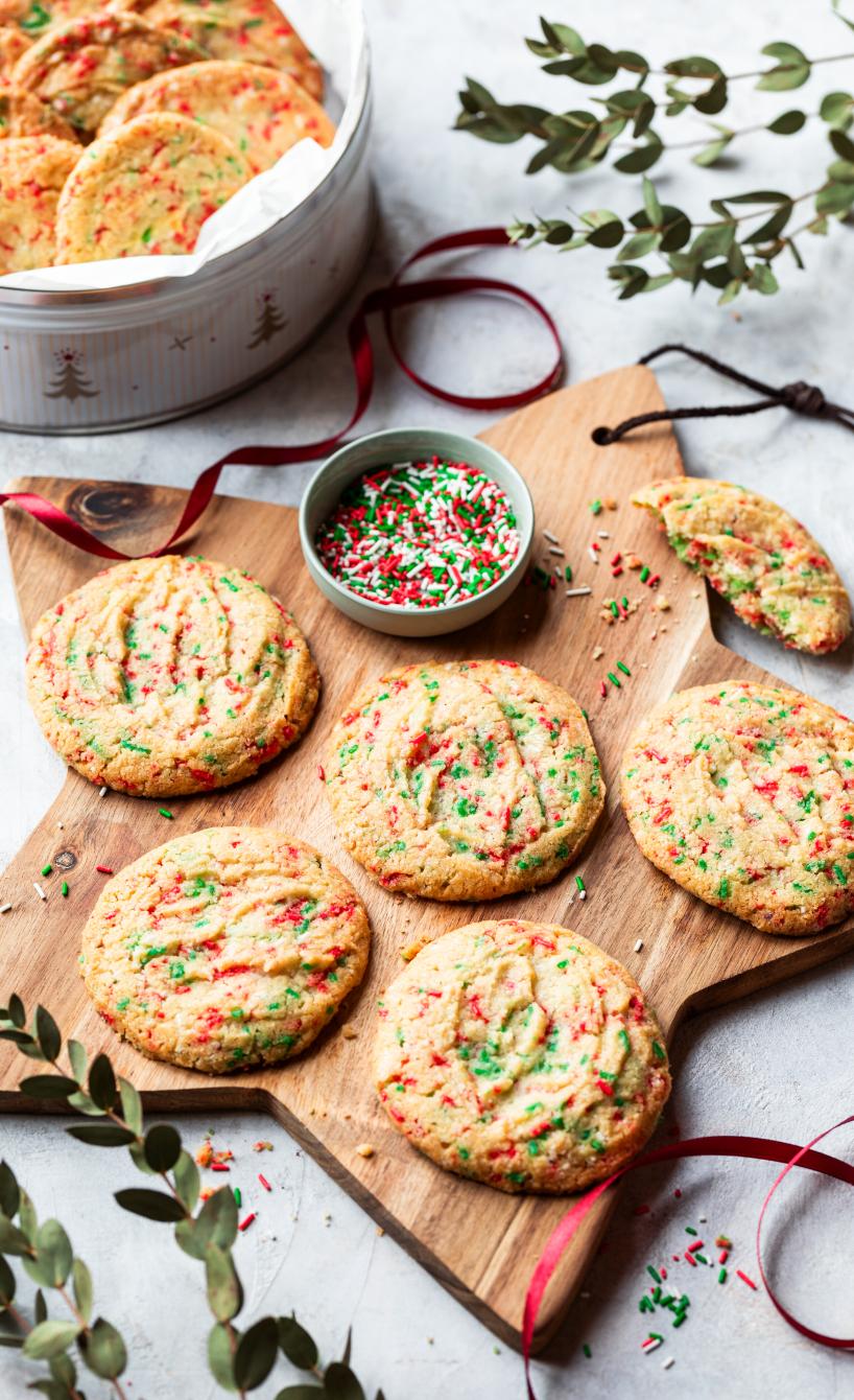 Christmas Cookies mit Streuseln