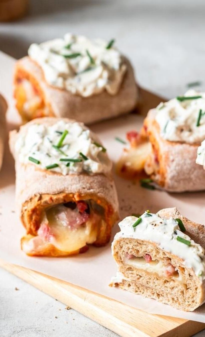 Handbrot mit Merhkornbrötchen Airfryer