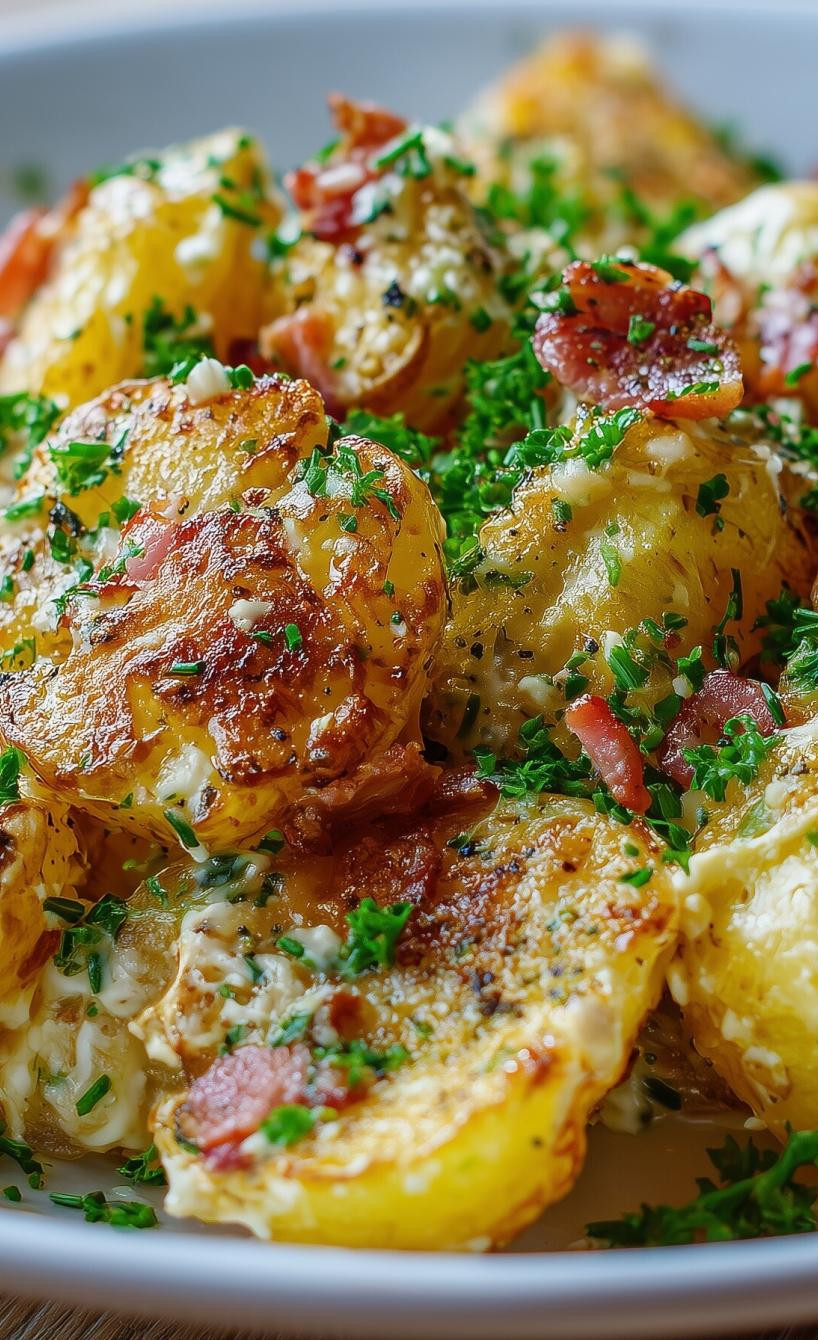 Knuspriger Kartoffelsalat