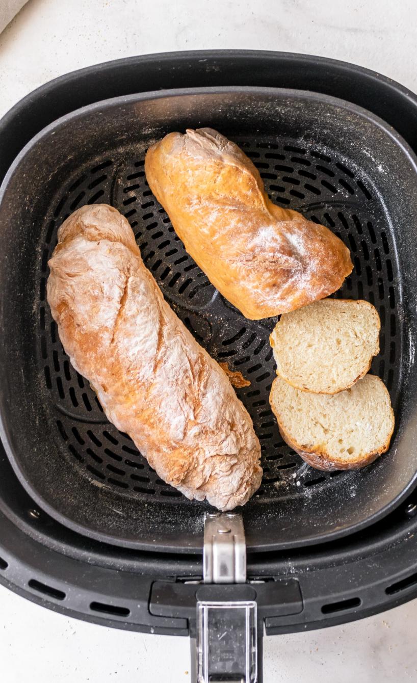 Schnellstes Protein Baguette aus dem Airfryer