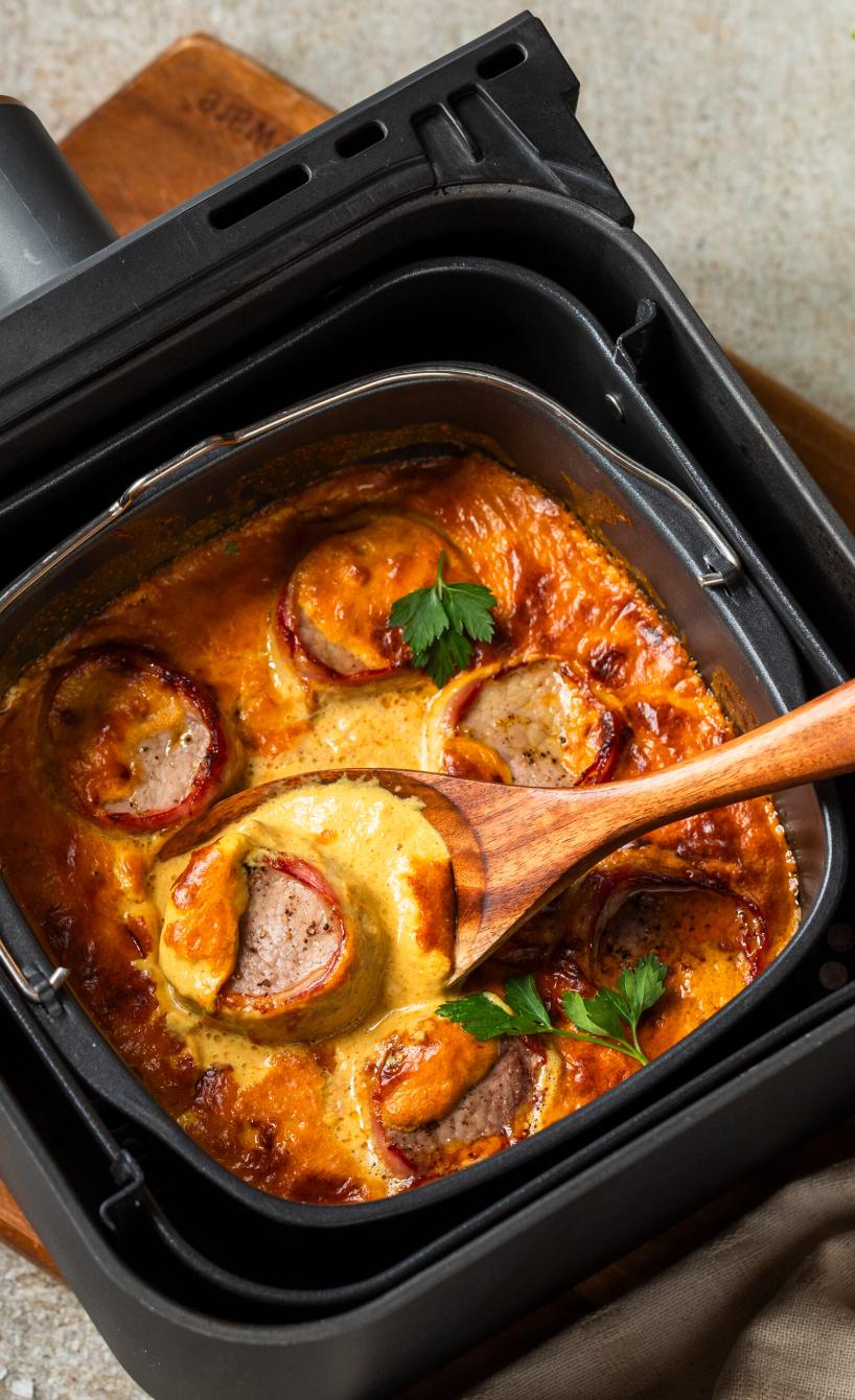 Schweinefilets im Speckmantel