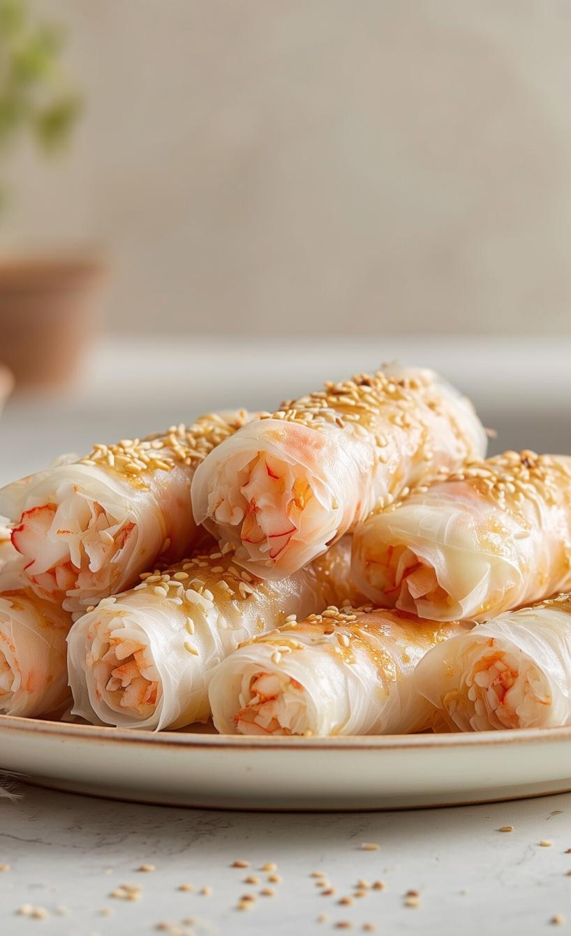 Knusprige Surimi‑Röllchen in 20 Minuten