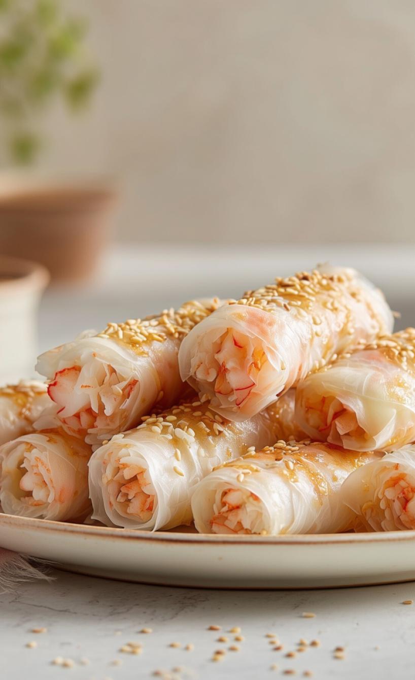 Knusprige Surimi‑Röllchen in 20 Minuten