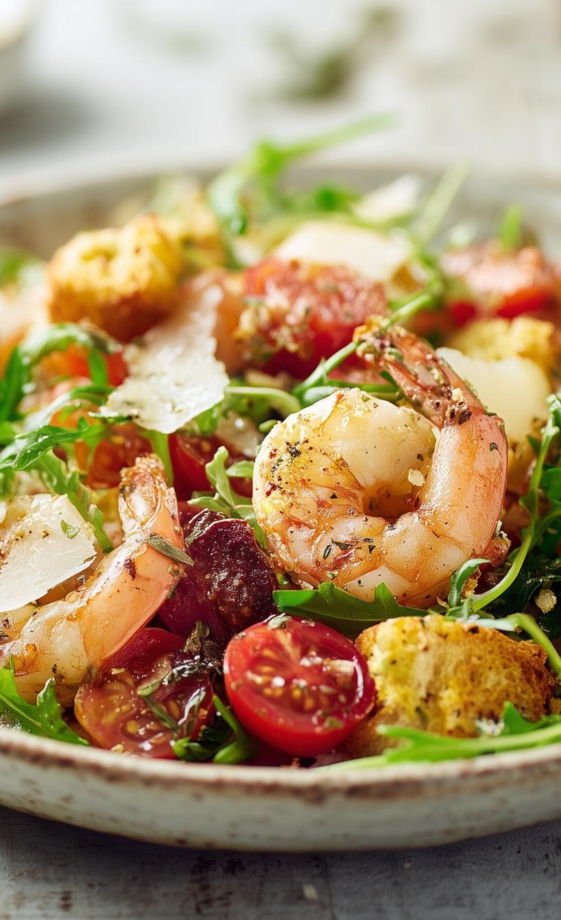 Blitzschneller Garnelen-Salat