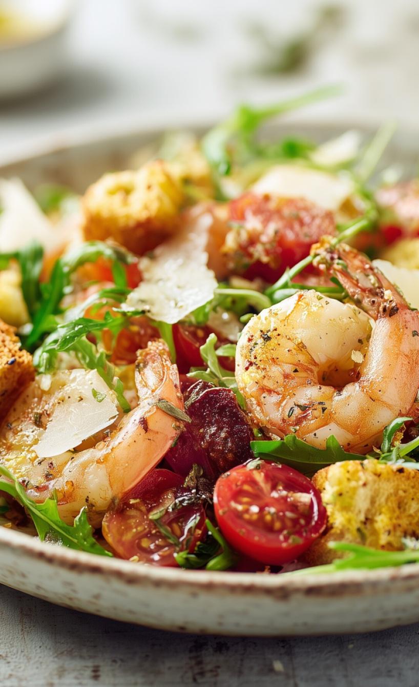 Blitzschneller Garnelen-Salat