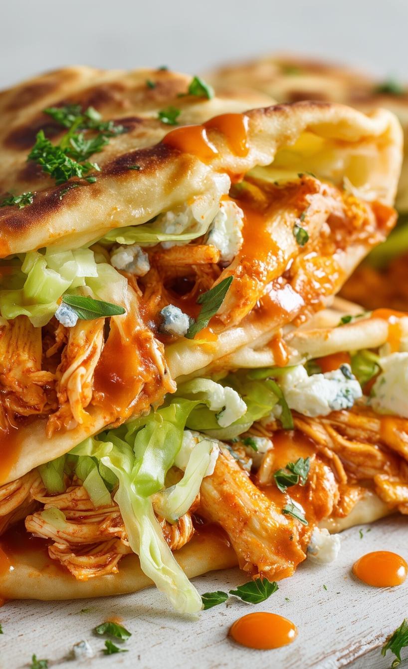 Buffalo Chicken Chalupas