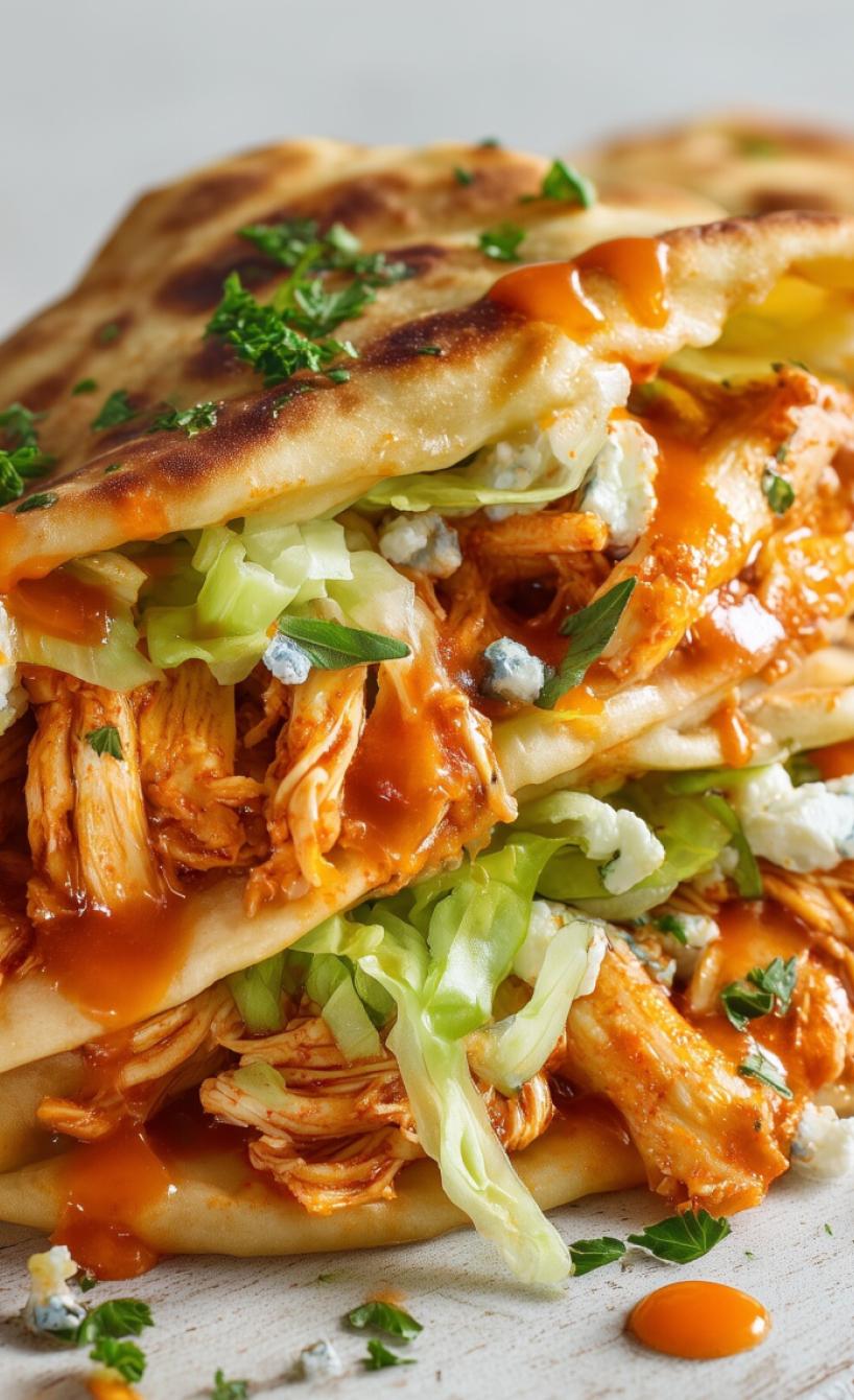 Buffalo Chicken Chalupas
