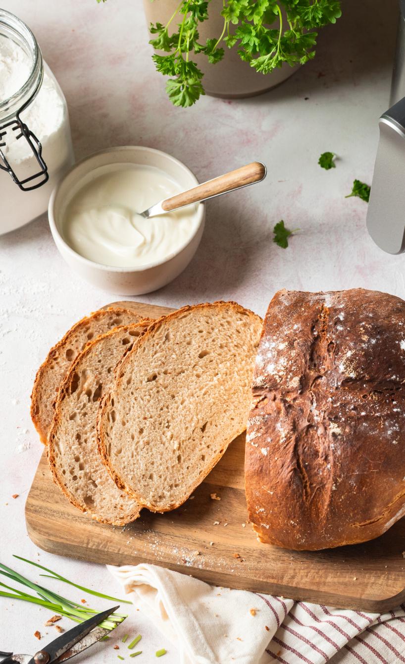 Joghurtkruste aus dem Airfryer