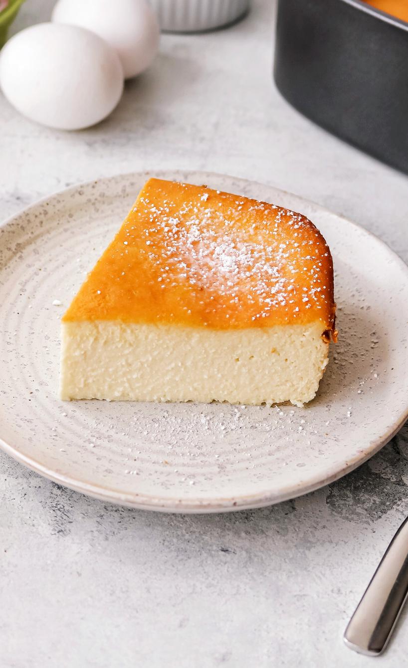 3-Zutaten-Ricotta-Cheesecake
