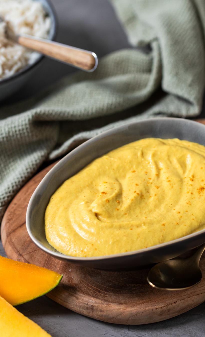 Currysoße aus Röstgemüse