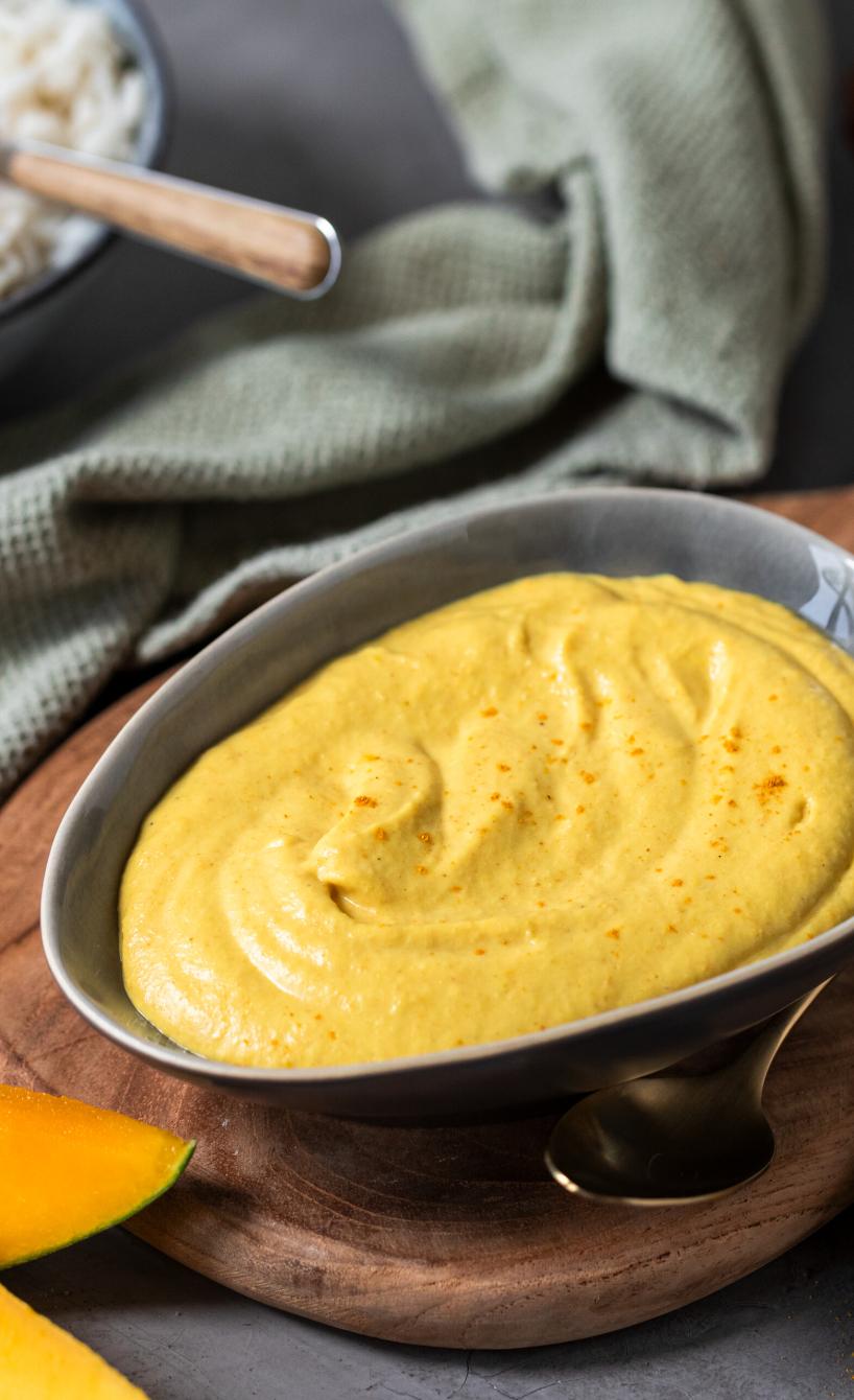 Currysoße aus Röstgemüse