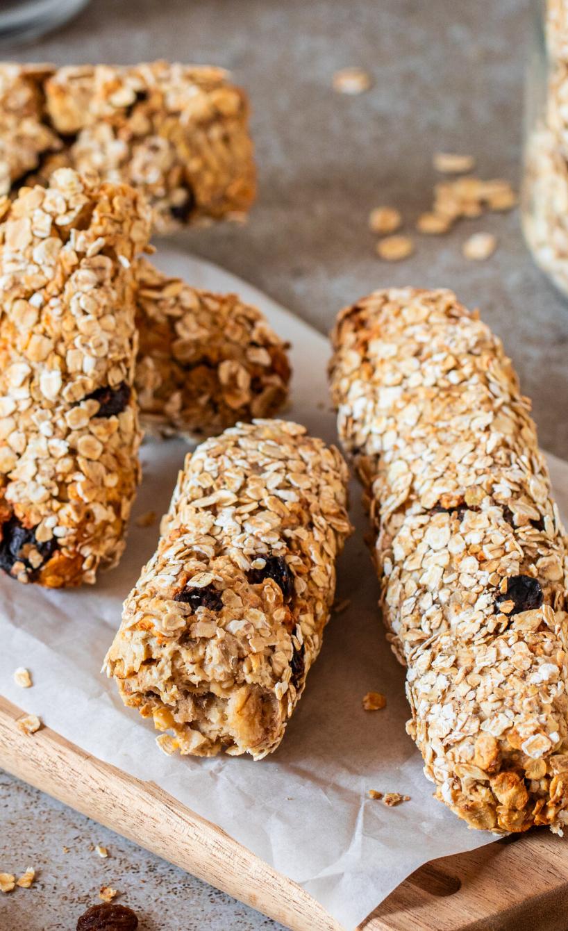 Schnelle Hafer-Müsli-Stangen