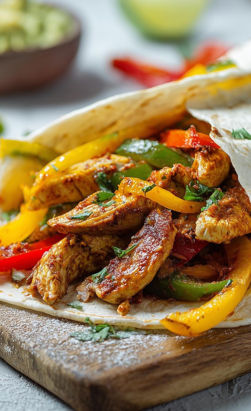 Tex-Mex-Hähnchen-Fajitas