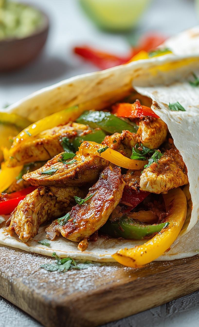 Tex-Mex-Hähnchen-Fajitas